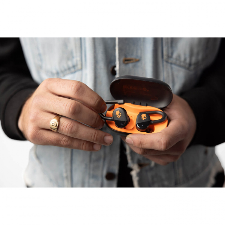 Skullcandy Headphone Push Play TWS In-Ear Svart/Orange