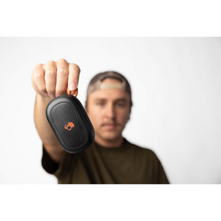 Skullcandy Headphone Push Play Active ANC TWS In-Ear Svart/Orange Skullcandy Headphone Push Play Active ANC TWS In-Ear Svart/Orange