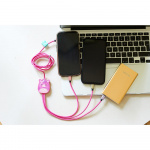 Squishmallows Chargercable 1.2m Lola 3in1 USB-C/Micro/Lightning Squishmallows Chargercable 1.2m Lola 3in1 USB-C/Micro/Lightning