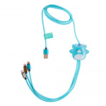 Squishmallows Chargercable 1.2m Tat 3in1 USB-C/Micro/Lightning Squishmallows Chargercable 1.2m Tat 3in1 USB-C/Micro/Lightning