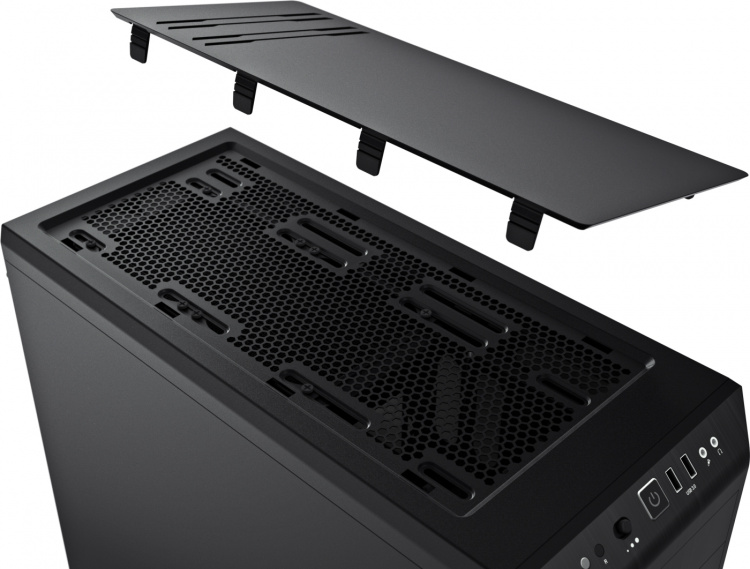 Be Quiet! Pure Base 600 ATX-kabinett, svart Be Quiet! Pure Base 600 ATX-kabinett, svart