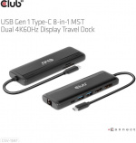 Club 3D Type-C 8-i-1-hub