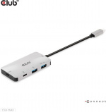 Club 3D Type-C PD-ladehub - nav Club 3D Type-C PD-ladehub - nav