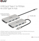 Club 3D USB Type-C til 10 Gbps 4x USB Type-A-hub Club 3D USB Type-C til 10 Gbps 4x USB Type-A-hub