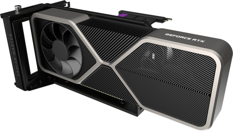 Cooler Master Universal Vertical GPU Holder Kit Ver.3, vertikal GPU-holder, svart