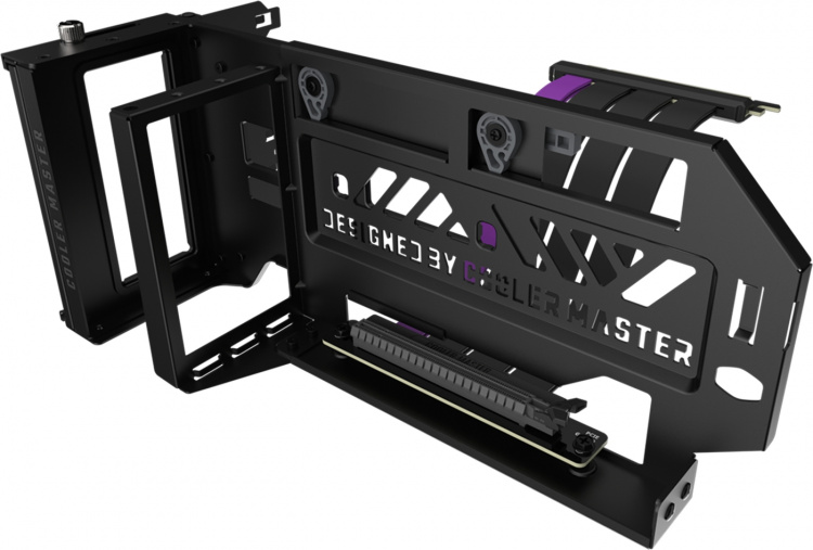 Cooler Master Universal Vertical GPU Holder Kit Ver.3, vertikal GPU-holder, svart
