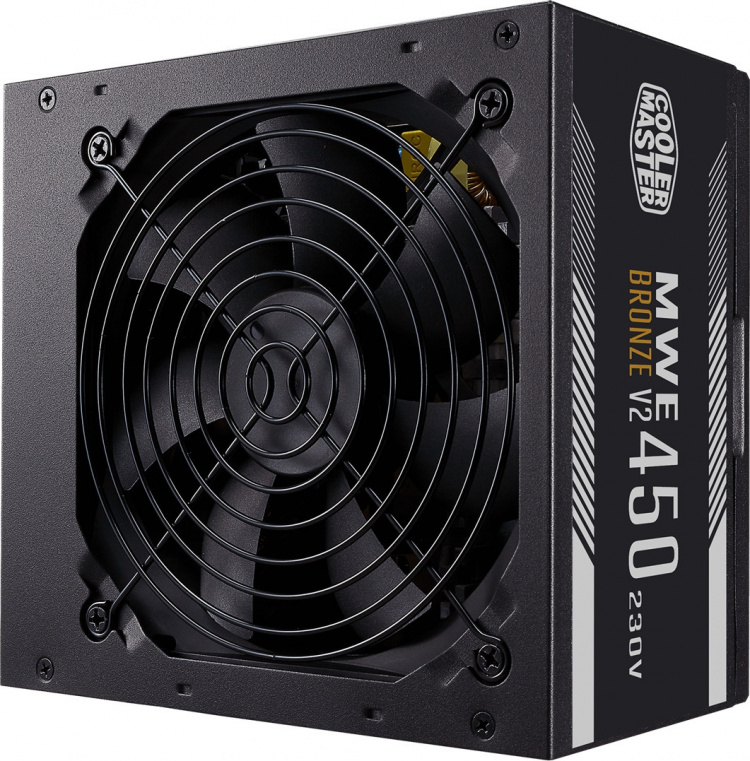 Cooler Master MWE Bronze V2 ATX-strømforsyning, 450 W Cooler Master MWE Bronze V2 ATX-strømforsyning, 450 W