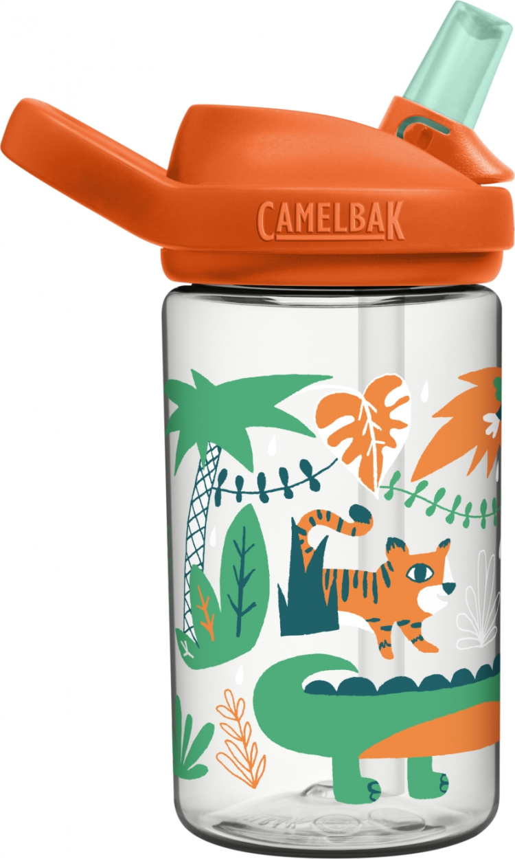 Camelbak Eddy+ Kids 0,4L vannflaske, Jungle Animals