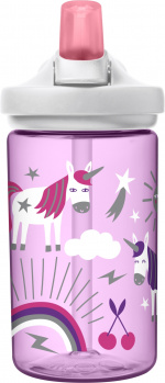Camelbak Eddy+ Kids 0,4L flaske, Unicorn Party
