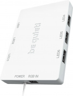 Be Quiet! Light Wings PWM-viftepakke, 120 mm, 3-pakning, hvit Be Quiet! Light Wings PWM-viftepakke, 120 mm, 3-pakning, hvit