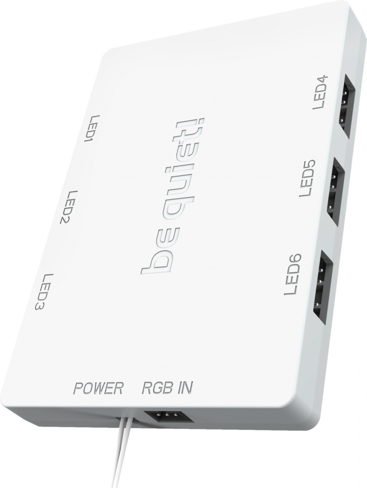 Be Quiet! Light Wings PWM-viftepakke, 140 mm, 3-pakning, hvit Be Quiet! Light Wings PWM-viftepakke, 140 mm, 3-pakning, hvit