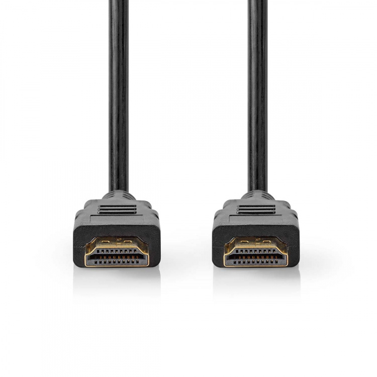 Nedis Ultra High Speed ​​HDMI ™ Cable | HDMI ™ -kontakt | HDMI ™ -kontakt | 8K@60Hz | 48 Gbps | 1.00 m | Rund | 6.0 mm | Sort | Label
