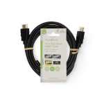 Nedis Ultra High Speed HDMI ™ Cable | HDMI ™ -kontakt | HDMI ™ -kontakt | 8K@60Hz | 48 Gbps | 2.00 m | Rund | 6.5 mm | Sort | Label Nedis Ultra High Speed HDMI ™ Cable | HDMI ™ -kontakt | HDMI ™ -kontakt | 8K@60Hz | 48 Gbps | 2.00 m | Rund | 6.5 mm | Sort | Label