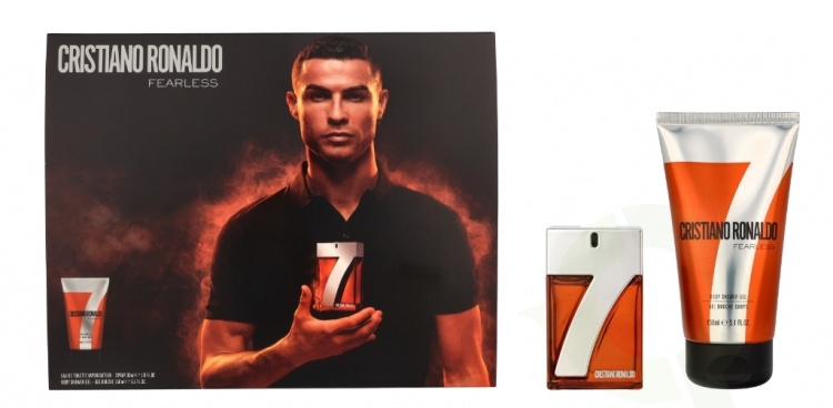 Cristiano Ronaldo CR7 Fearless Giftset 180 ml Edt Spray 30ml/Showergel 150ml