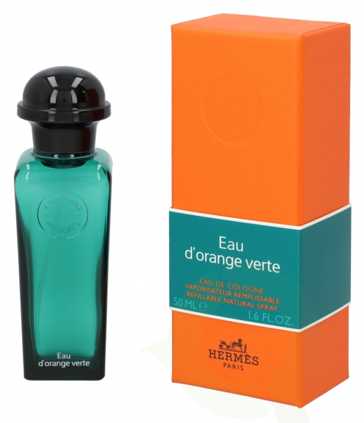 Hermes Eau D\'Orange Verte Edc Spray 50 ml refillable Natural Spray