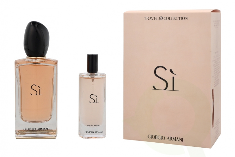 Armani Si Giftset 115 ml Edp Spray 100ml/Edp Spray 15ml