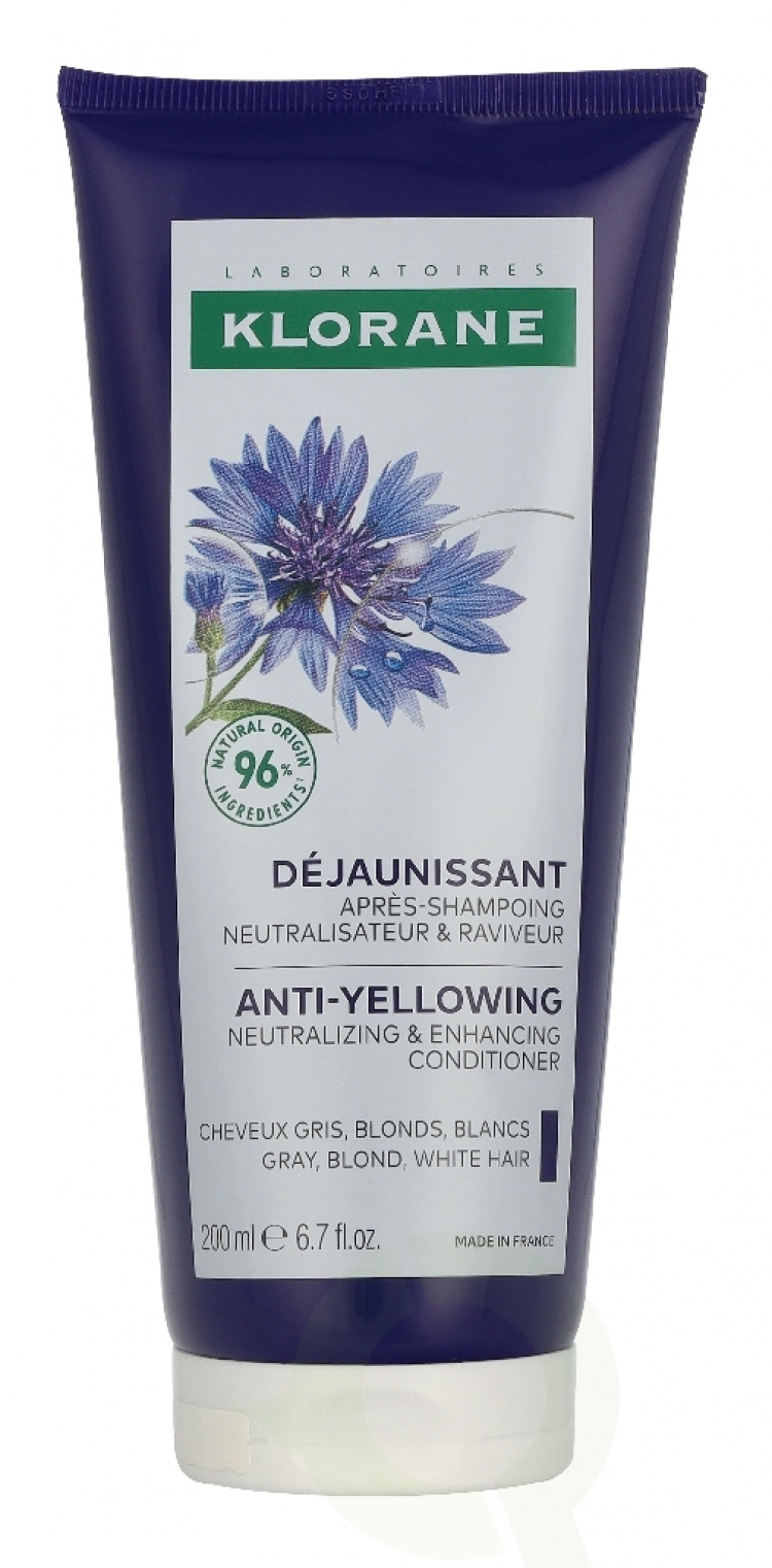 Klorane Centauree Anti-Yellowing Conditioner 200 ml