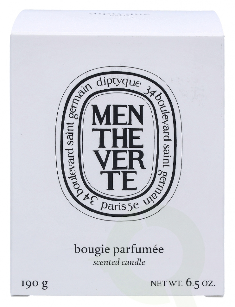 Diptyque Menthe Verte duftlys 190 g