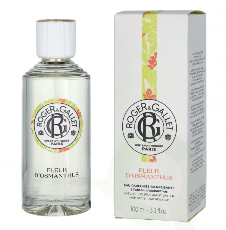 Roger & Gallet Fleur D\'Osmanthus Wellbeing Fragrant Water 100 ml Natural Spray