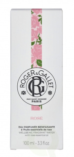 Roger & Gallet Rose Wellbeing Fragrant Water 100 ml Natural Spray