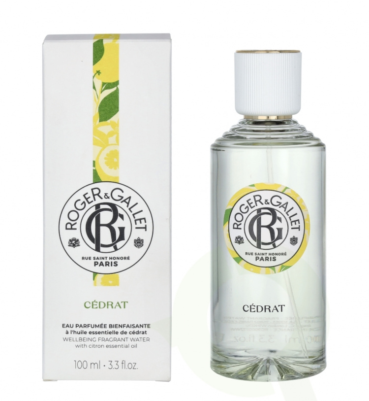 Roger & Gallet Cedrat Wellbeing Fragrant Water 100 ml Natural Spray