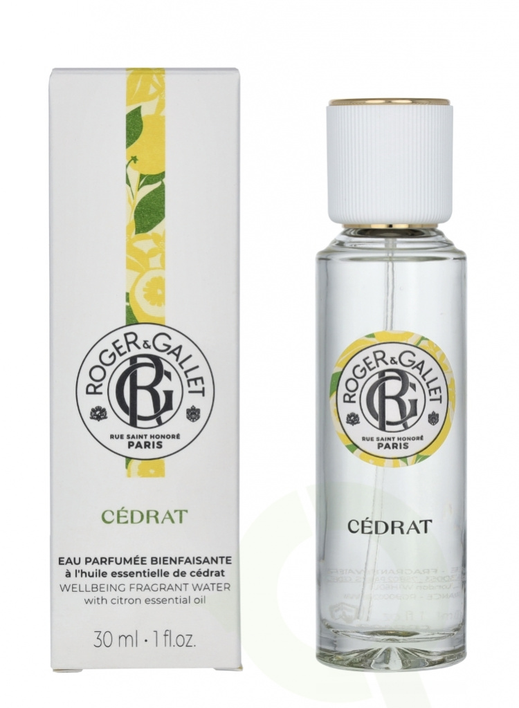 Roger & Gallet Cedrat Wellbeing Fragrant Water 30 ml Natural Spray