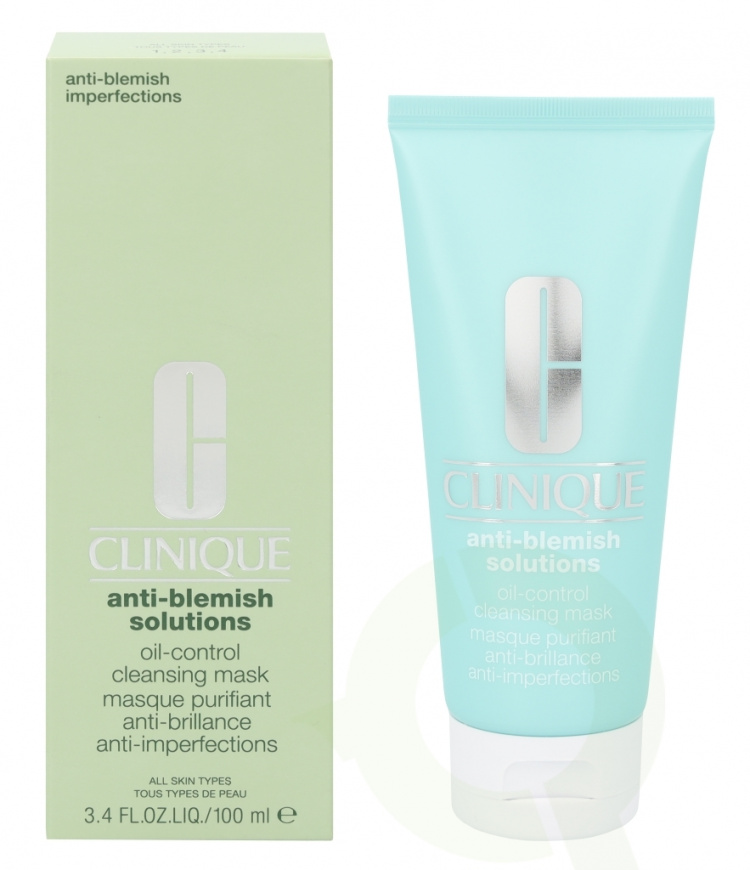Clinique Anti-Blemish Solutions Oil Control Mask 100 ml Alle hudtyper - Oljekontroll