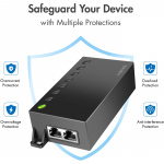 LogiLink Gigabit PoE++-injektor 60W IEEE802.3af/at/bt