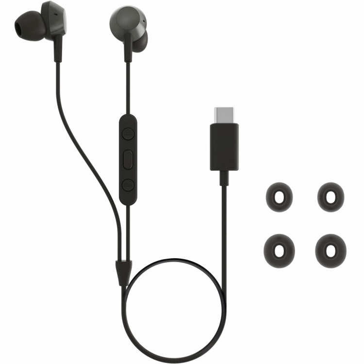 Philips TAE5008BK In-ear-hodetelefoner med mikrofon og fjernkontroll. USB-C-kontakt. Svart i fargen Philips TAE5008BK In-ear-hodetelefoner med mikrofon og fjernkontroll. USB-C-kontakt. Svart i fargen