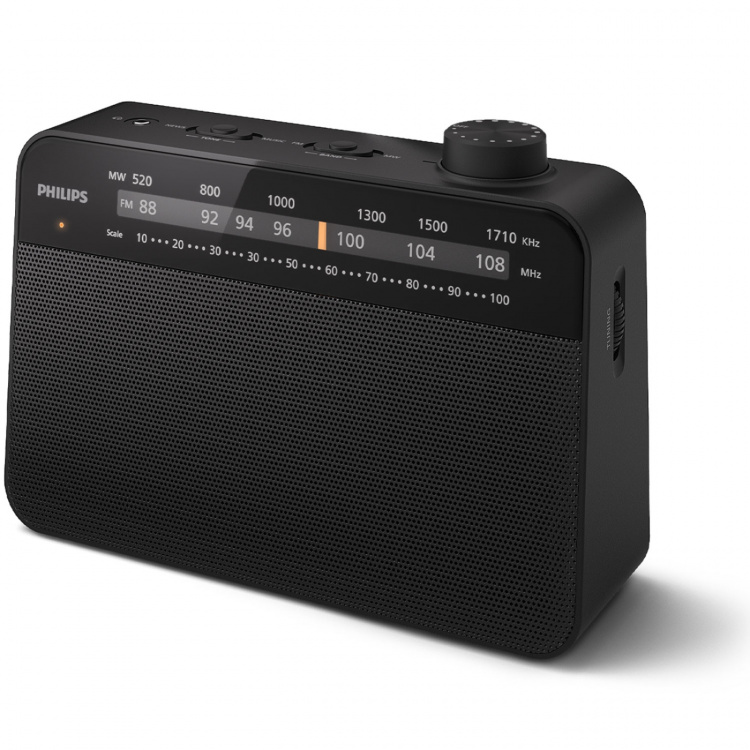 Philips Bærbar analog FM/MW-radio TAR2509. Nett- eller batteridrevet Philips Bærbar analog FM/MW-radio TAR2509. Nett- eller batteridrevet