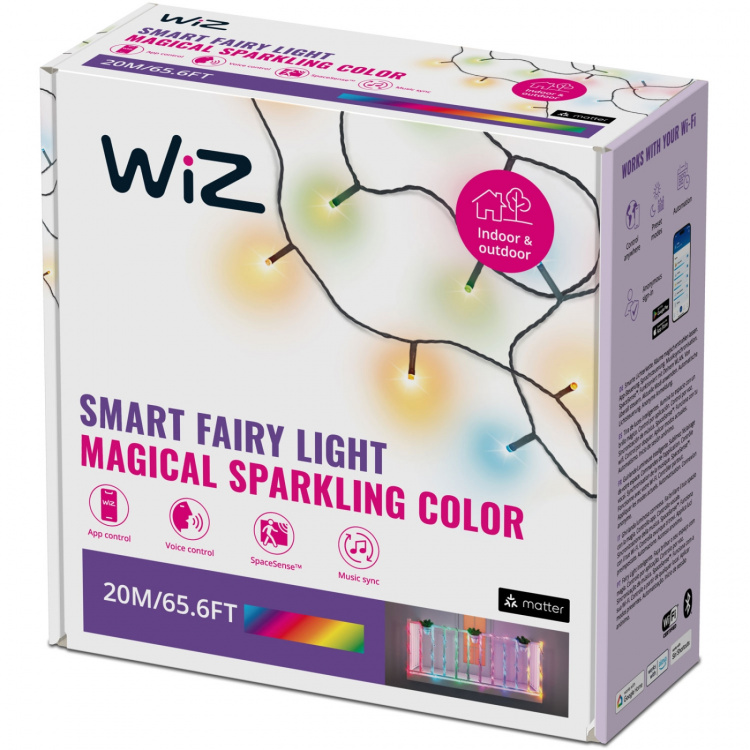 WiZ WiFi Smart LED Fairy Light Light String WiZ WiFi Smart LED Fairy Light Light String