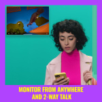 WiZ WiFi Smart vegglampe utendørs med innebygd kamera WiZ WiFi Smart vegglampe utendørs med innebygd kamera