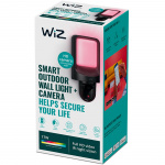 WiZ WiFi Smart vegglampe utendørs med innebygd kamera WiZ WiFi Smart vegglampe utendørs med innebygd kamera