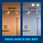 WiZ WiFi Smart LED GU10 50W 345lm farge + varm-kaldhvit 1-pk WiZ WiFi Smart LED GU10 50W 345lm farge + varm-kaldhvit 1-pk