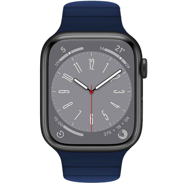 Celly Armbånd til Apple Watch 42/44/45 mm magnetisk blå Celly Armbånd til Apple Watch 42/44/45 mm magnetisk blå