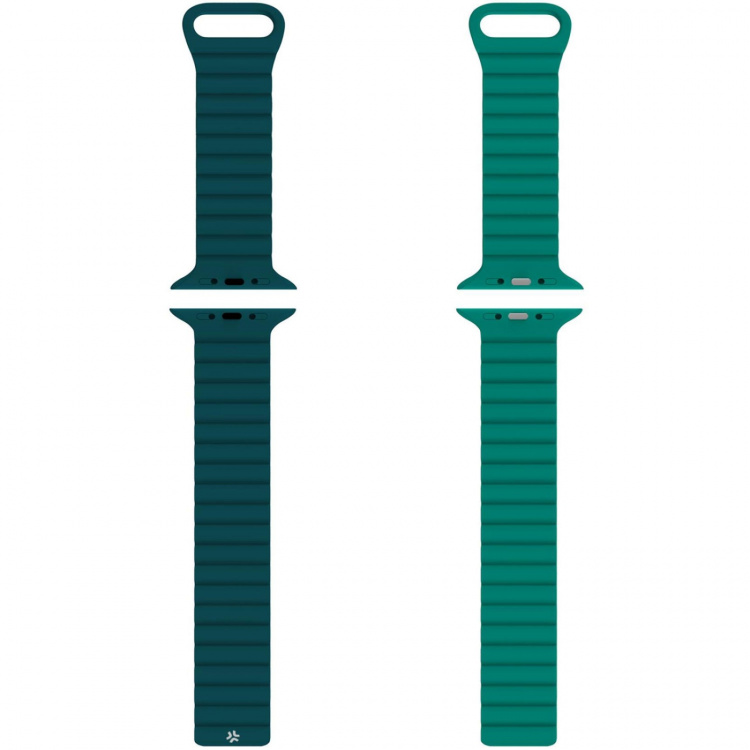 Celly Armbånd til Apple Watch 42/44/45mm Magnetic Green Celly Armbånd til Apple Watch 42/44/45mm Magnetic Green