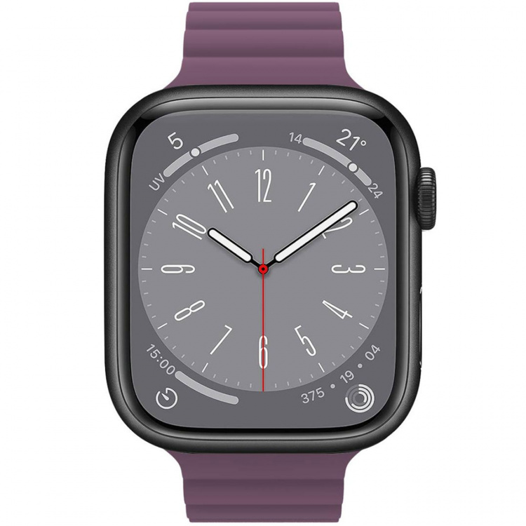 Celly Magnetisk armbånd til Apple Watch 42/44/45 mm i lilla Celly Magnetisk armbånd til Apple Watch 42/44/45 mm i lilla