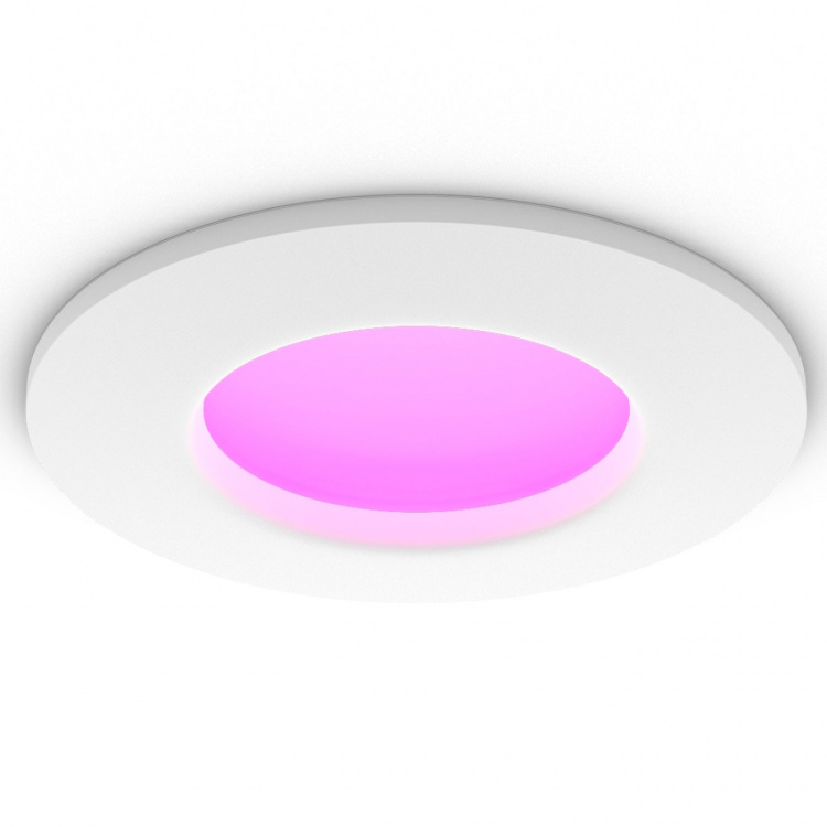 Philips Hue Slim Downlight S 90mm Hvit og Colour Ambiance Hvit 1-pk Philips Hue Slim Downlight S 90mm Hvit og Colour Ambiance Hvit 1-pk