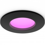 Philips Hue Slim Downlight S 90mm Hvit og Colour Ambiance Svart 1-pk Philips Hue Slim Downlight S 90mm Hvit og Colour Ambiance Svart 1-pk