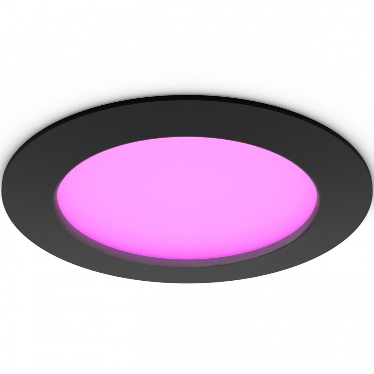 Philips Hue Slim Downlight L 170 mm hvit og Colour Ambiance Black 1-pk Philips Hue Slim Downlight L 170 mm hvit og Colour Ambiance Black 1-pk