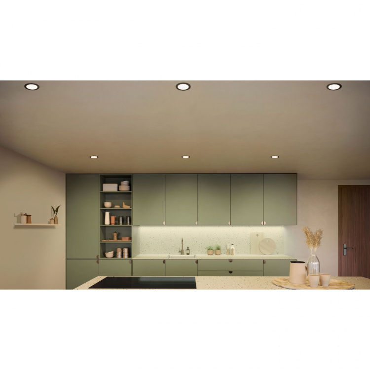 Philips Hue Slim Downlight L 170 mm hvit og Colour Ambiance Black 1-pk Philips Hue Slim Downlight L 170 mm hvit og Colour Ambiance Black 1-pk