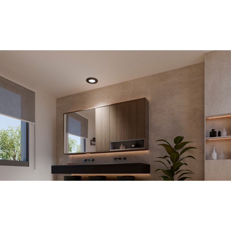 Philips Hue Slim Downlight L 170 mm hvit og Colour Ambiance Black 1-pk Philips Hue Slim Downlight L 170 mm hvit og Colour Ambiance Black 1-pk