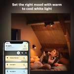 Philips Hue Runner White Ambiance 2 spot 800 lm Svart