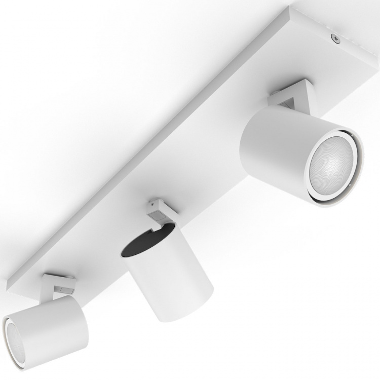 Philips Hue Runner White Ambiance 3 spot 1200 lm Hvit Philips Hue Runner White Ambiance 3 spot 1200 lm Hvit