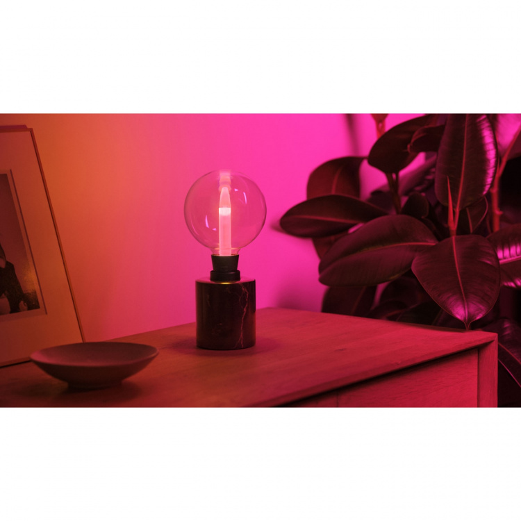 Philips Hue Lightguide Globe Large 125mm E27 Hvit og farget Ambiance Philips Hue Lightguide Globe Large 125mm E27 Hvit og farget Ambiance