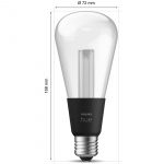 Philips Hue Lightguide Edison ST72 E27 Hvit og farget Ambiance Philips Hue Lightguide Edison ST72 E27 Hvit og farget Ambiance