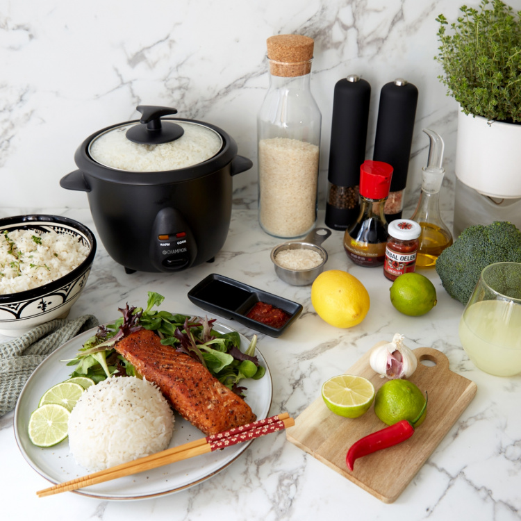 Champion Riskoker Mini Ceramic 0,6L 300W RK400 Svart