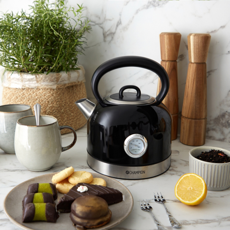 Champion Vannkoker Retro 1,7L VK401 Svart