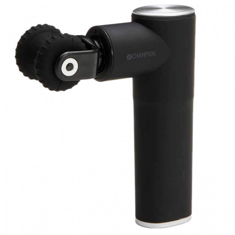 Champion Massasjepistol Compact Power 3300RPM 1800mAh MG400 Svart/sølv