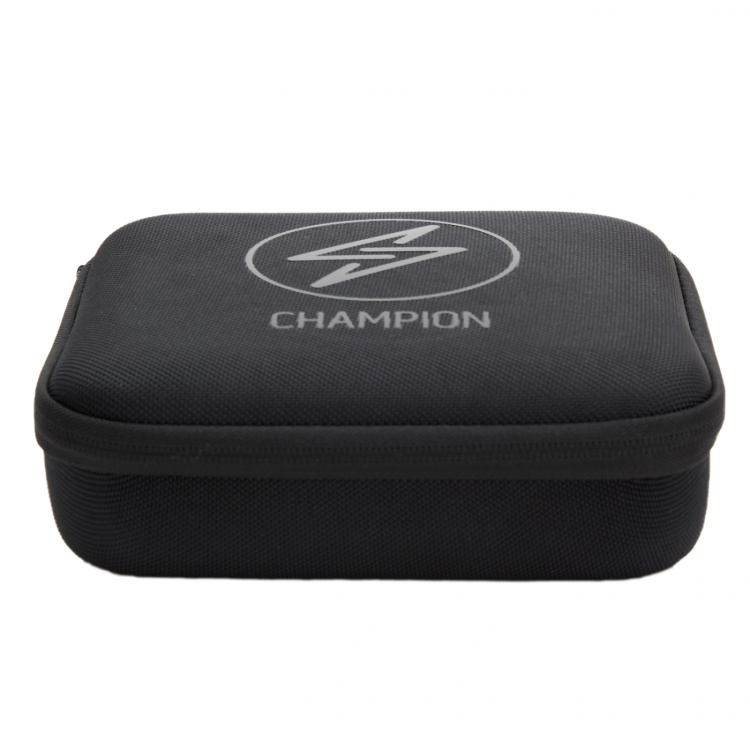 Champion Massasjepistol Compact Power 3300RPM 1800mAh MG400 Svart/sølv